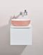 Раковина чаша накладная на тумбу для ванны 430мм x 430мм VILLEROY&BOCH ARTIS розовый круглая 417943BCT0 417943BCT0 фото 3