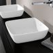 Раковина чаша накладна на стільницю для ванної 410мм x 410мм VILLEROY&BOCH ARTIS білий квадратна 41784101 41784101 фото 4