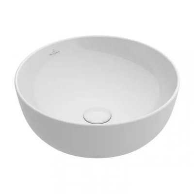 Раковина чаша накладная на тумбу для ванны 430мм x 430мм VILLEROY&BOCH ARTIS белый круглая 41794301 41794301 фото