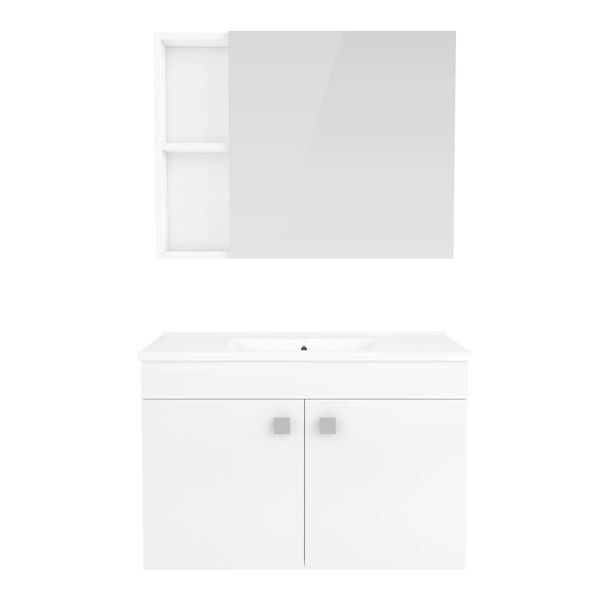 Набор мебели в ванную ROZZY JENORI ATLANT белый RJ02800WH RJ02800WH фото