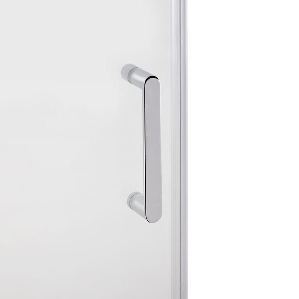 Душевая дверь в нишу Qtap Taurus CRM201-11.C6 97-108x185 см, стекло Clear 6 мм, покрытие CalcLess TAUCRM20111C6 фото