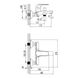 Змішувач для ванної одновентильний із коротким зливом IMPRESE NOVA OPAVA хром латунь 10075 10075 фото 2