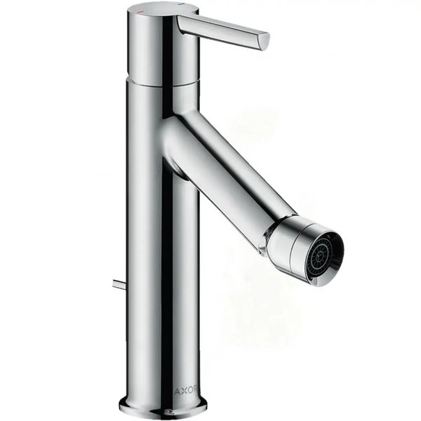 Cмеситель для гигиенического душа HANSGROHE AXOR Starck на биде однорычажный хром латунь с донным клапаном 10214000 10214000 фото