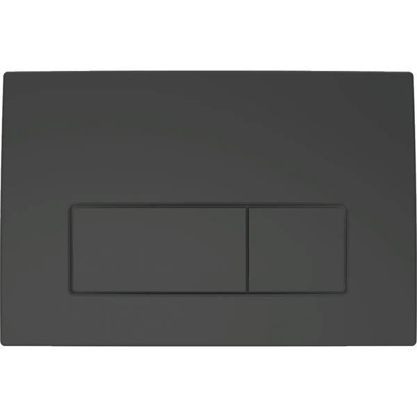 Кнопка слива для инсталляции GEBERIT Delta50 пластиковая двойная матовая черная 115.119.14.1 115.119.14.1 фото