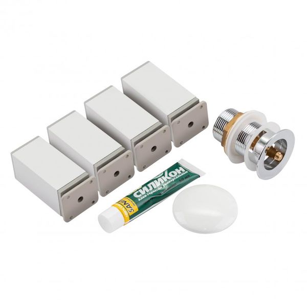 Комплект Qtap Albatross 810х825х460 White тумба підлогова + раковина урізна QT0171TN800D3080CW SD00044832 фото