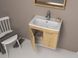 Набор мебели для ванны ROZZY JENORI FIRST коричневый (тумба, зеркало и умывальник с сифоном) RJ20600OK RJ20600OK фото 7