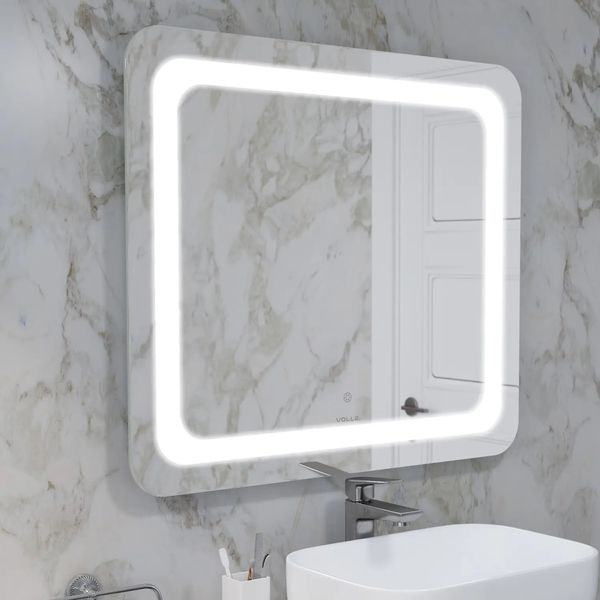 Зеркало в ванную VOLLE LUNA TANGA 70x100см c подсветкой сенсорное включение прямоугольное 1648.52121700 1648.52121700 фото