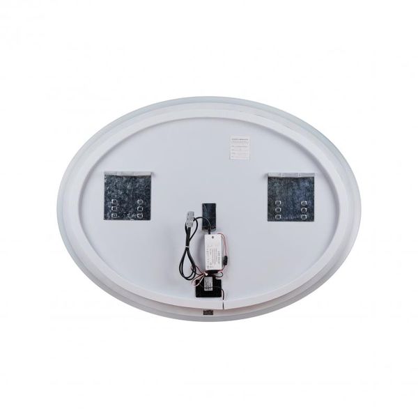 Дзеркало Qtap Virgo 780х580 з LED-підсвічуванням Touch, димер, рег. яскравості QT18783502W SD00045746 фото