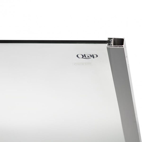 Душевая перегородка Qtap Walk-In Glide CRM2012.C8 120х190 см, стекло Clear 8 мм, покрытие CalcLess SD00039724 фото