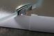 Перегородка скляна для душової ніші розпашна EGER 70см x 185см матовое скло 5мм профіль білий 599-111 599-111 фото 6
