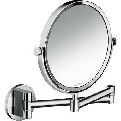 Косметическое зеркало HANSGROHE AXOR Universal круглое подвесное металлическое хром 42849000 42849000 фото