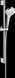 Комплект для душу із штангою HANSGROHE CROMA SELECT S із шлангом 1600мм ручною лійкой 110мм та тримачем хром 26560400 26560400 фото 1