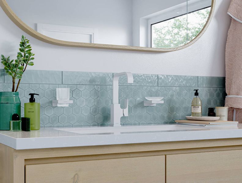 Мыльница hansgrohe AddStoris 41746700, белый матовый 41746700 фото