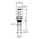 Расходомер SD Forte 1/2"х3/4" для коллектора SFE008 SD00021203 фото 2