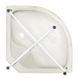 Душевой бокс Lidz Tani SB90x90.SAT.HIGH.FR, стекло Frost 4 мм SD00039857 фото 12