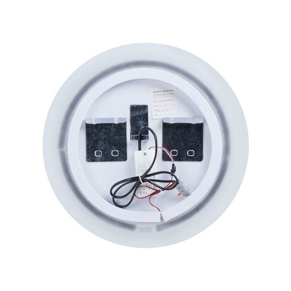 Дзеркало Qtap Virgo R400 з LED-підсвічуванням кнопковий перемикач, QT1878250640W QT1878250640W фото