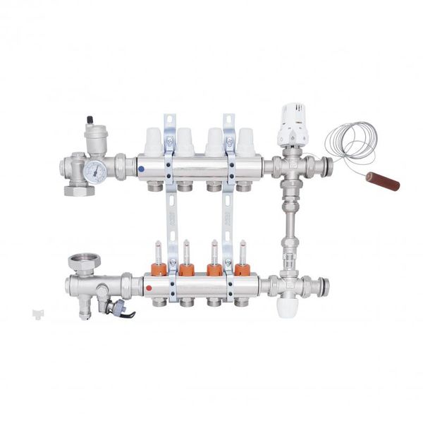 Коллекторная группа Icma 1" 4 выхода, с расходомером №K0111 SD00005139 фото