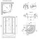 Душевой бокс Lidz Tani SB90x90.SAT.HIGH.GR, стекло тонированное 4 мм SD00039859 фото 2