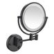Косметичне дзеркало VOLLE 2500.280904 кругле підвісне металеве чорне 2500.280904 фото 1