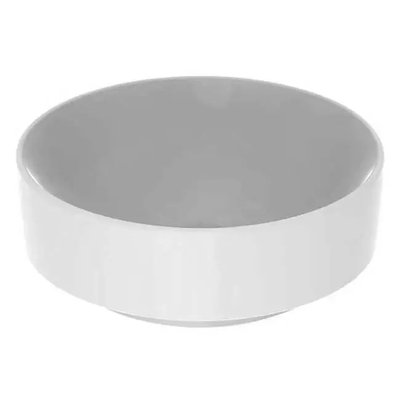 Раковина чаша накладная на тумбу в ванную 400мм x 400мм GEBERIT VariForm белый круглая 500.768.01.2 500.768.01.2 фото