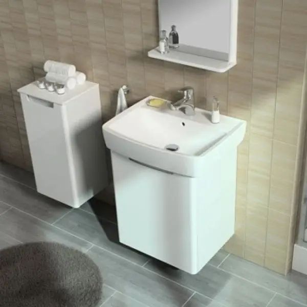 Раковина підвісна для ванної 500мм x 380мм KOLO REKORD білий прямокутна K91952000 K91952000 фото