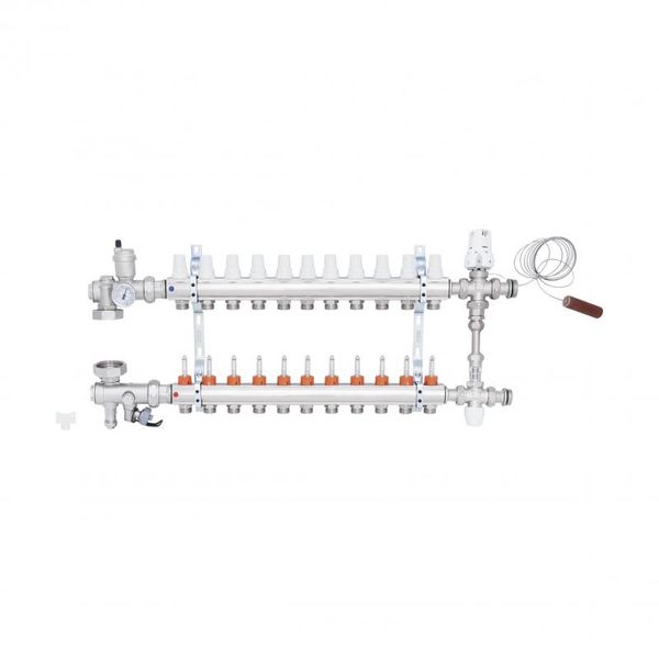 Коллекторная группа Icma 1" 11 выходов, с расходомером №K0111 SD00005146 фото