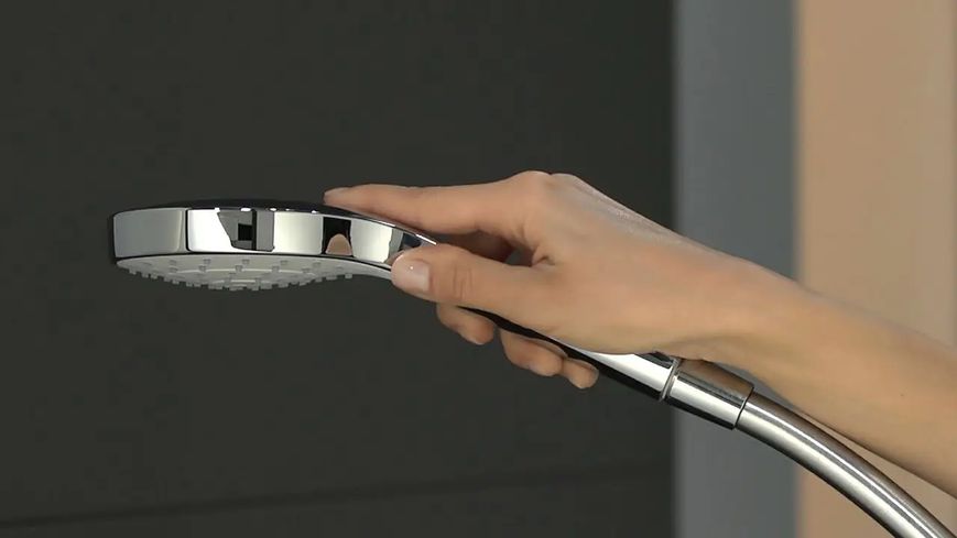 Душовий гарнітур HANSGROHE Croma Select S із шлангом 1600мм ручною лійкой 110мм та тримачем хром 26410400 26410400 фото