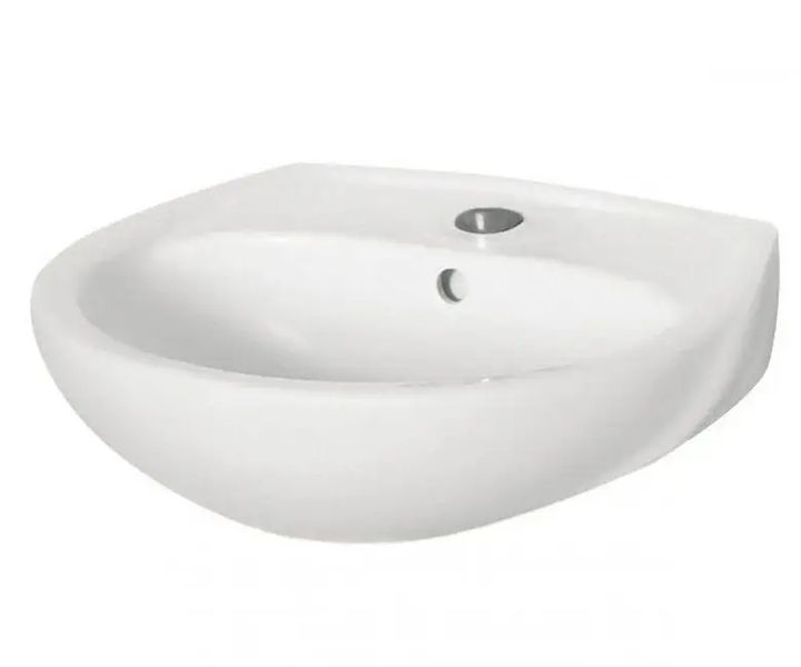 Умывальник подвесной для ванной 600мм x 455мм KOLO IDOL белый полукруглая M1116000U M1116000U фото