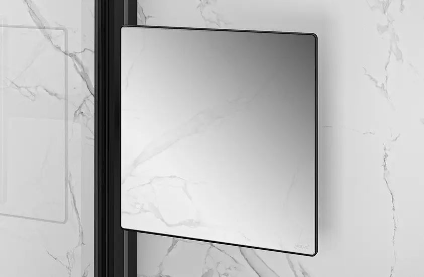 Косметичне дзеркало HUPPE Select+ SL2301123 прямокутне підвісне металеве чорне SL2301123 фото