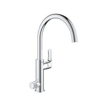 Змішувач на кухню із краном для фільтрованої водою GROHE Blue Pure Eurosmart хром латунь 31722000 31722000 фото