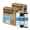 Комплект картриджів Ecosoft CMV3ECO х2 для проточного фільтра Комплект картриджів Ecosoft CMV3ECO х2 для проточного фільтра