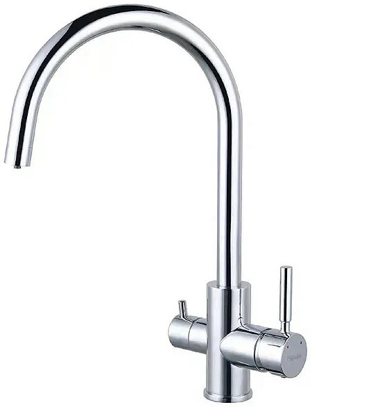 Комбінований змішувач FABIANO FKM FKM 313 Chrome 02 Комбінований змішувач FABIANO FKM FKM 313 Chrome 02