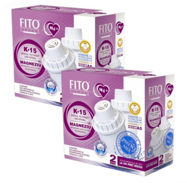 3 комплекта картриджів Аквафор А5 mg (x2) та Fitofilter K15 mg (x4) Magnesium 3 комплекта картриджів Аквафор А5 mg (x2) та Fitofilter K15 mg (x4) Magnesium