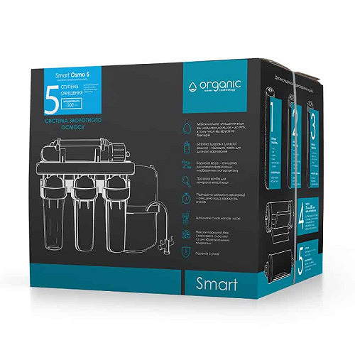 Фільтр зворотного осмосу Organic Smart Osmo 5