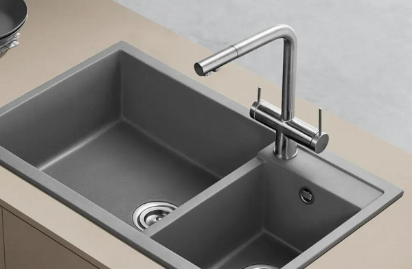 Комбінований змішувач FABIANO FKM FKM 3140 SS Inox (4в1) Комбінований змішувач FABIANO FKM FKM 3140 SS Inox (4в1)