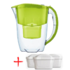 Фільтр-глечик Аквафор Джаспер лимон з (3 шт) картриджами Fito K33 maxtra в комплекті