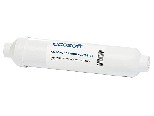 Комплект картриджів Ecosoft 5 (PP5-GAC-PP1, постфільтр, мембрана Vontron 50g)