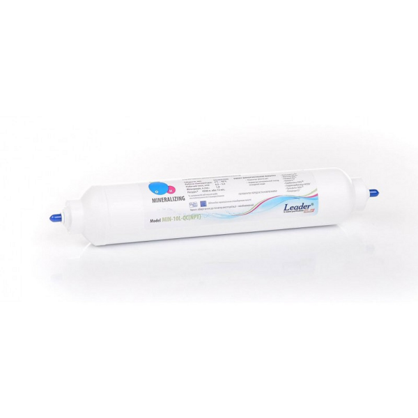 Картридж Leader IN-LINE МIN 10-L QC мінералізатор Картридж Leader IN-LINE МIN 10-L QC мінералізатор