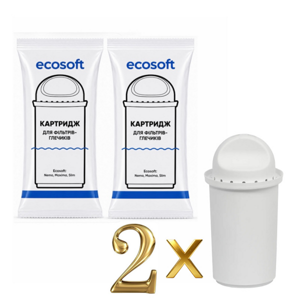 Набір картриджів Ecosoft Покращений (х2) Набір картриджів Ecosoft Покращений (х2)