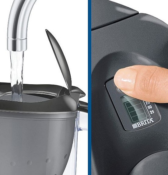 Фільтр-глек для води BRITA Marella Cool Graphite 3 картриджі в комплекті