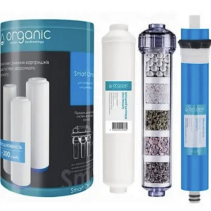Комплект картриджів Organic Smart Osmo 6 мембрана Organic 50G Комплект картриджів Organic Smart Osmo 6 мембрана Organic 50G