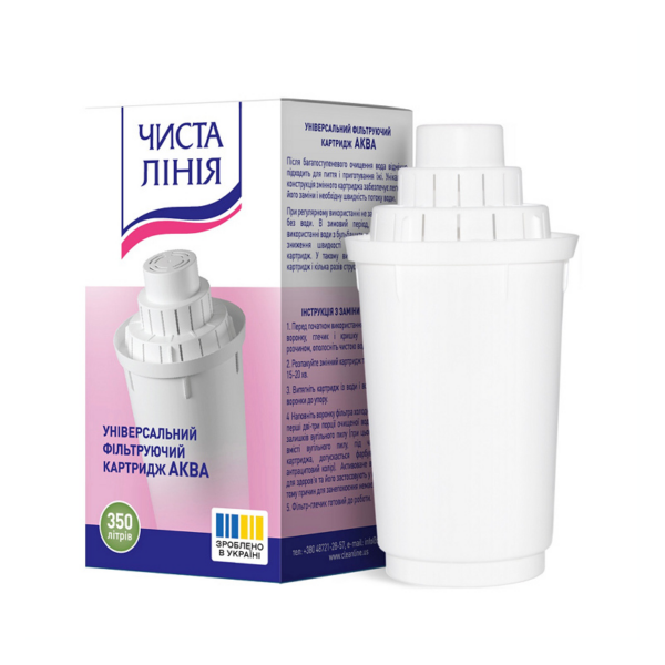 Комплект картриджів Чиста Лінія Аква (4шт)