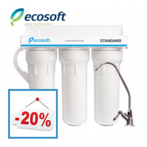 Фільтр проточний Ecosoft Standard FMV3ECOSTD Фільтр проточний Ecosoft Standard FMV3ECOSTD