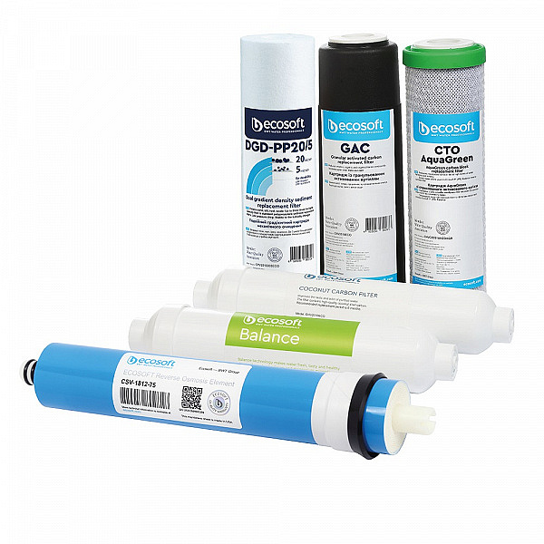 Комплект картриджів Ecosoft PURE Balance "12 місяців" (CHV6PUREBAL)