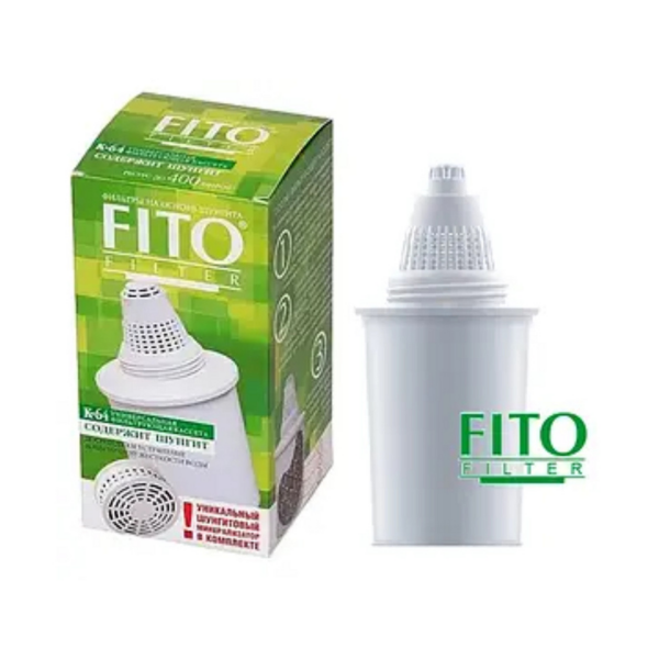 Набір картриджів Fito Filter K64 Бар'єр ( 3 шт ) з шунгітовим мінералізатором для глечиків Барʼєр Набір картриджів Fito Filter K64 Бар'єр ( 3 шт ) з шунгітовим мінералізатором для глечиків Барʼєр