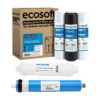 Комплект картриджів Ecosoft 5 (PP5-GAC-PP1, постфільтр, мембрана Vontron 75g) Комплект картриджів Ecosoft 5 (PP5-GAC-PP1, постфільтр, мембрана Vontron 75g)