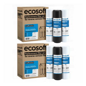 Комплект картриджів Ecosoft CPV3ECO (2 шт) PP5-GAC-PP1 (Х2) Комплект картриджів Ecosoft CPV3ECO (2 шт) PP5-GAC-PP1 (Х2)