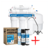 Фільтр зворотного осмосу Ecosoft Standard 6-50М (MO650MECOSTD) + набір картриджів CHV3ECO Фільтр зворотного осмосу Ecosoft Standard 6-50М (MO650MECOSTD) + набір картриджів CHV3ECO