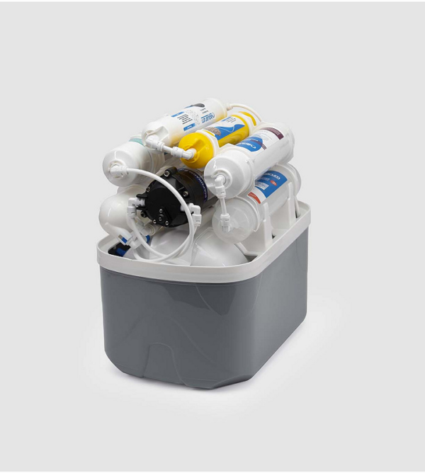 Фільтр зворотного осмосу в корпусі Aquarum Smart RO-6Р з помпою Фільтр зворотного осмосу в корпусі Aquarum Smart RO-6Р з помпою