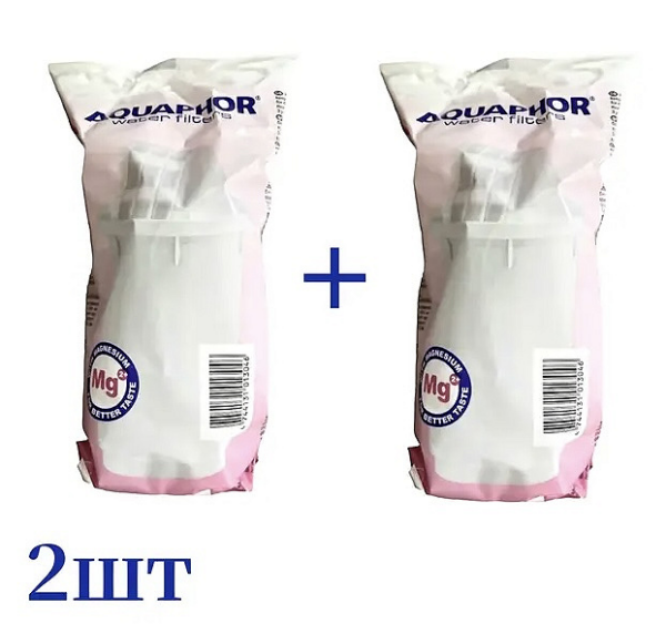 Комплект картриджей Аквафор А5 Mg (Х2) Комплект картриджів Аквафор А5 Mg (Х2)